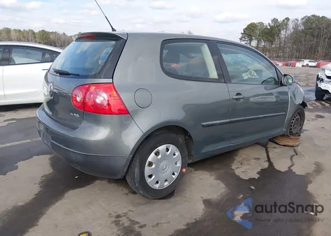 2007 Volkswagen Rabbit 2-Door из США, поврежденный, VIN WVWAR71K37W155619